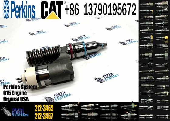 Excavator Injector 1165426 116-5426 1660155 166-0155 2123465 212-3465 for C12 Engine Parts Diesel Nozzle Assembly