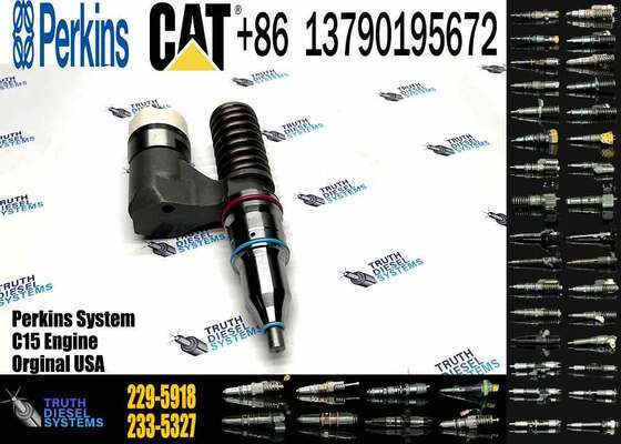 Diesel Fuel Injector 10R0963 229-5918 212-3463 212-3464 for C12 Excavator 345B 365B Truck High Quality Replacement Stability