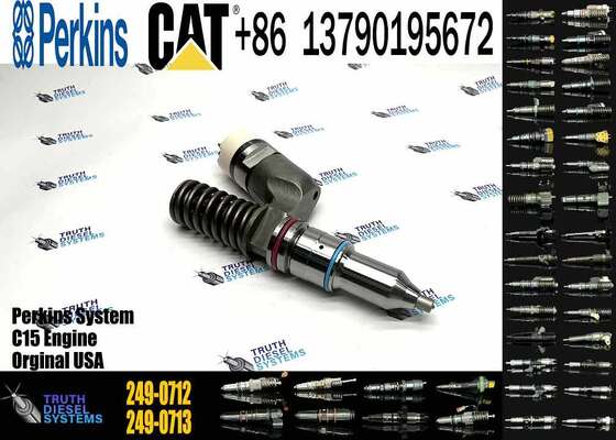 Diesel Engine Fuel Injector Excavator Accessories Diesel Motor Parts 249-0712 10R-3147 for CASE CAT966H CX31 TRUCK CAT725