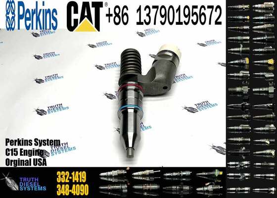 Factory High-quality Truck Engine Assembly Parts Common Rail Injector 374-0751 359-4080 332-1419 212-3468 for C15 Diesel Engine