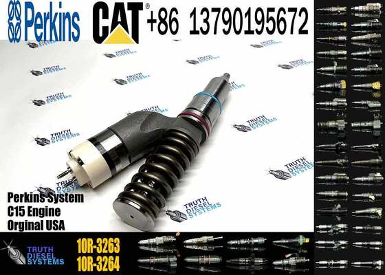 Excavator Injector 2530614 253-0614 10R3263 10R-3263 for C15 Engine Parts Diesel Nozzle Assembly