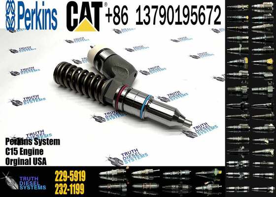 Factory Price CAT C15 C18 New Fuel Injector 374-0750 229-5919 235-1400 for Excavator Diesel Engine Parts