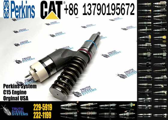 Factory Price CAT C15 C18 New Fuel Injector 374-0750 229-5919 235-1400 for Excavator Diesel Engine Parts