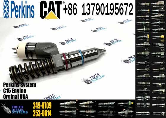 Diesel FUEL injector 211-3025 10R-7231 253-0616 249-0709 253-0614 253-0615 253-0617 Injector Fuel INJECTOR for C15 C18Engine