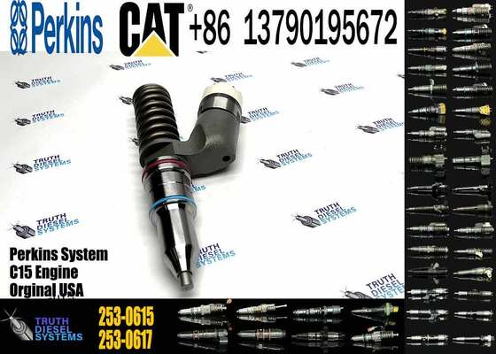 Excavator Parts Machinery Parts Diesel Engine Fuel Injector 253-0618 2530615 253-0616 253-0615 for C15 C18 C27