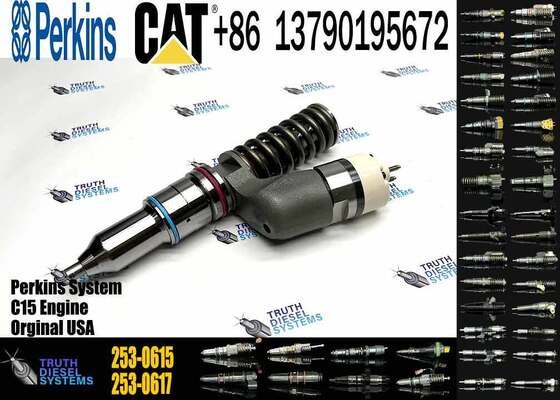 Excavator Parts Machinery Parts Diesel Engine Fuel Injector 253-0618 2530615 253-0616 253-0615 for C15 C18 C27