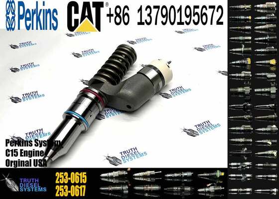 Excavator Parts Machinery Parts Diesel Engine Fuel Injector 253-0618 2530615 253-0616 253-0615 for C15 C18 C27