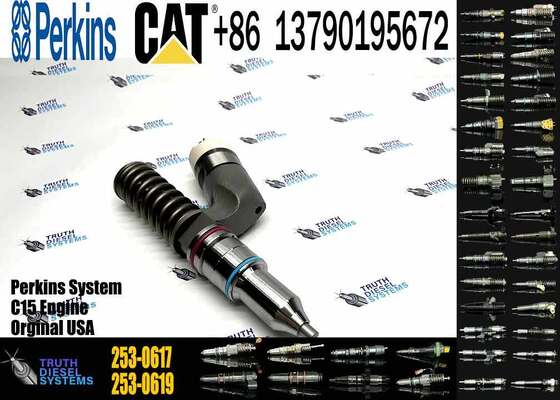 High Quality Diesel Injectors 253-0616 253-0615 253-0617 for Crawler Excavator C15/C18/C27/C13 Engines