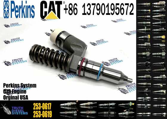 High Quality Diesel Injectors 253-0616 253-0615 253-0617 for Crawler Excavator C15/C18/C27/C13 Engines