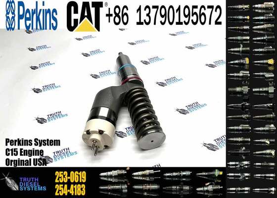 3406E C15 C18 Engine Common Rail Injector 2530619 253-0619 10R-7232 254-4183 272-0630 Fuel Injector Nozzle 10R-7229 for Truck