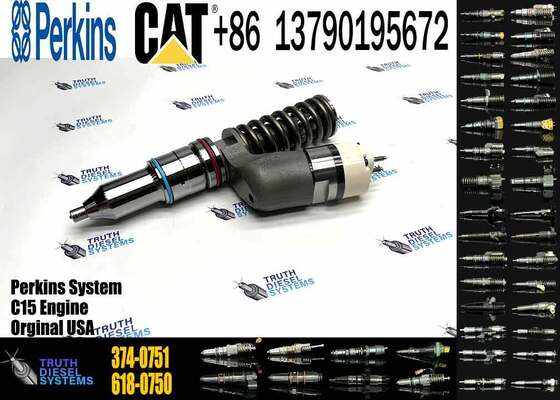 Fuel Injector 374-0751 3740751 20R-2285 20R2285 618-0751 6180751 30R-0004 30R0004 for C-aterpillar CAT C27 Engine