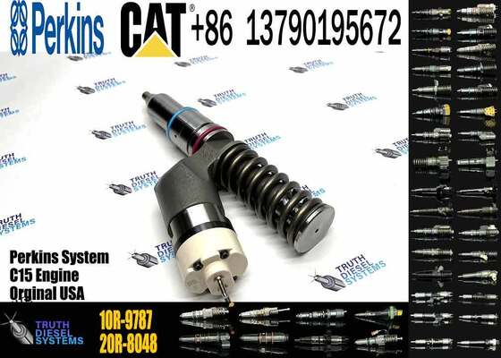 Re-Manufactured High-Quality C18 Diesel Common Rail Injectors 10R-9787 253-0617 618-0750 4666771 for Diesel Engine