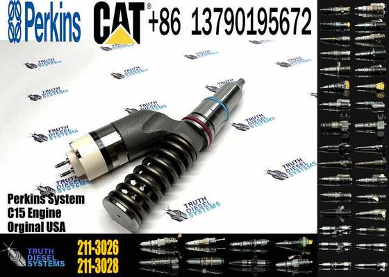 C15 C16 C18 3406E/3456 Diesel Fuel Injector 211-3025 10R-0955 211-3026 Common Fuel Injector Excavator Parts 10R-0724 10R-9787