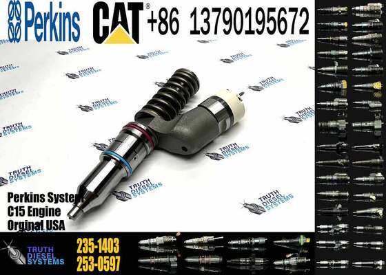 Fuel Injector 253-0618 10R-2772 2530618 10R2772 244-7718 235-1403 244718 2351403 for C15 C18 C32 CAT Diesel Engine