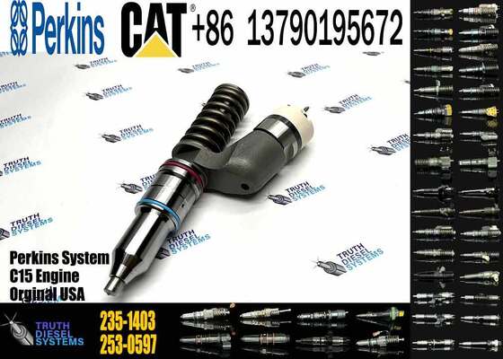 Fuel Injector 253-0618 10R-2772 2530618 10R2772 244-7718 235-1403 244718 2351403 for C15 C18 C32 CAT Diesel Engine