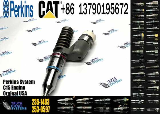 Fuel Injector 253-0618 10R-2772 2530618 10R2772 244-7718 235-1403 244718 2351403 for C15 C18 C32 CAT Diesel Engine