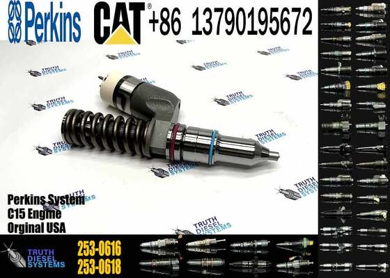 Excavator Loader Bulldozer Truck Engine Parts Fuel Injector 249-0713 253-0616 288-2077 326-4700 20430583 21458369 for Cat