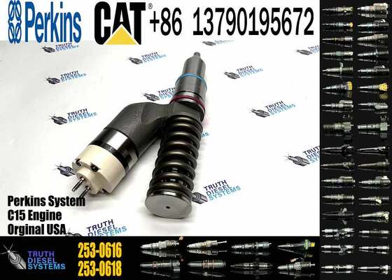 Excavator Loader Bulldozer Truck Engine Parts Fuel Injector 249-0713 253-0616 288-2077 326-4700 20430583 21458369 for Cat