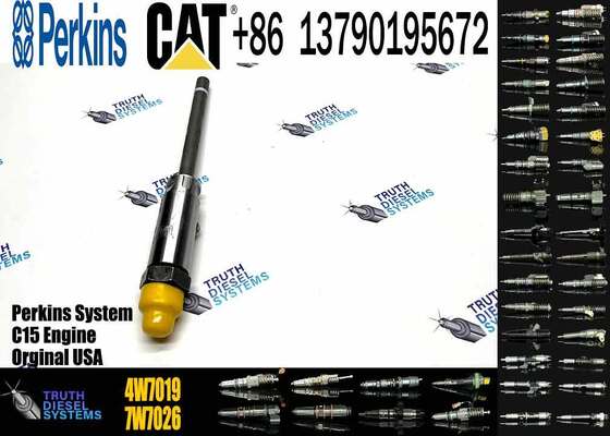 Excavator Diesel Common Rail Fuel Injector Assembly 4W-7015 4W7015 4W-7016 4W7017 4W7018 4W7019 1705181 Fuel 3204 3208