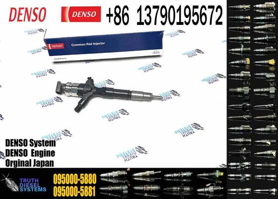 In Stock New 23670-30050 Common Rail Injector 095000-5880 23670-39096 095000-5881 Diesel Fuel Engine Code 2KD for Toyota Hiace