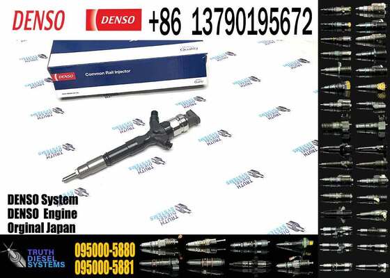 In Stock New 23670-30050 Common Rail Injector 095000-5880 23670-39096 095000-5881 Diesel Fuel Engine Code 2KD for Toyota Hiace