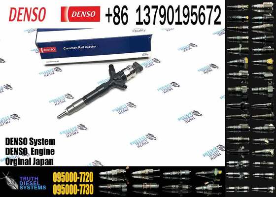 Brand New Diesel Common Rail Fuel Injector 095000-7720 23670-30320 Diesel Engine Spare Parts 095000-7761 23670-30300 095000-7780