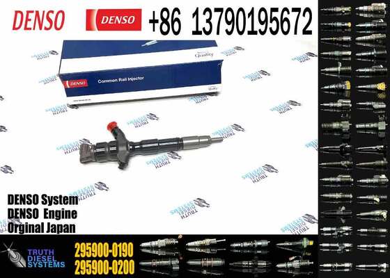 Original Diesel Fuel Engine Common Rail Injector 295900-0240 295900-0190 23670-30170 23670-39445 for Toyota 1KD Euro 5 Engine