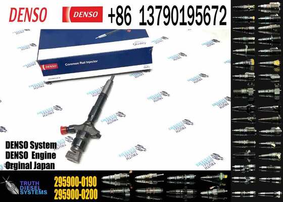Original Diesel Fuel Engine Common Rail Injector 295900-0240 295900-0190 23670-30170 23670-39445 for Toyota 1KD Euro 5 Engine