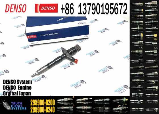 23670-30440 Piezo Injector Reconditioned 295900-0200 Commercial Vehicle Injector for 23670-30440 1KD-FTV Diesel Engine