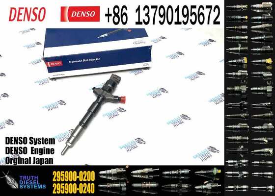 23670-30440 Piezo Injector Reconditioned 295900-0200 Commercial Vehicle Injector for 23670-30440 1KD-FTV Diesel Engine