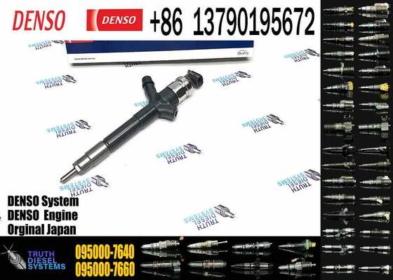 Construction Machinery Parts 095000-7640 095000-6040 23670-0R020 Fuel Injector Common Rail Injector for Toyota