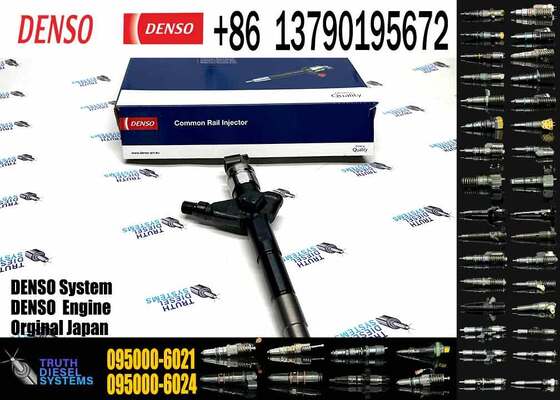 Common Rail Fuel Injector 095000-6020 095000-6021 Diesel Injector Truck Injector for Denso