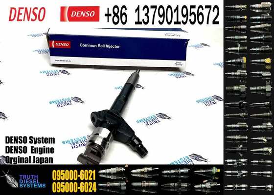 Common Rail Fuel Injector 095000-6020 095000-6021 Diesel Injector Truck Injector for Denso