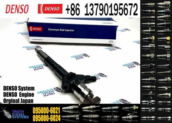 Common Rail Fuel Injector 095000-6020 095000-6021 Diesel Injector Truck Injector for Denso