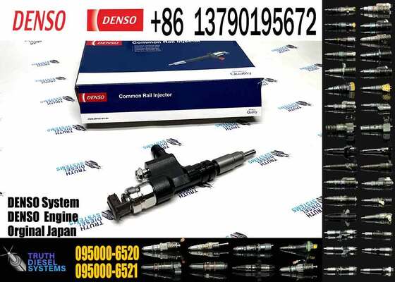 High Quality Diesel Common Rail Fuel Injector 095000-6520 095000-6521