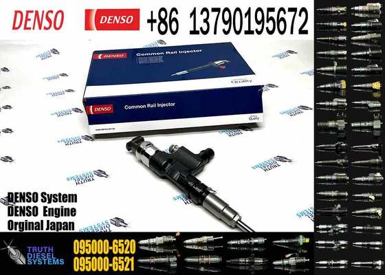 High Quality Diesel Common Rail Fuel Injector 095000-6520 095000-6521
