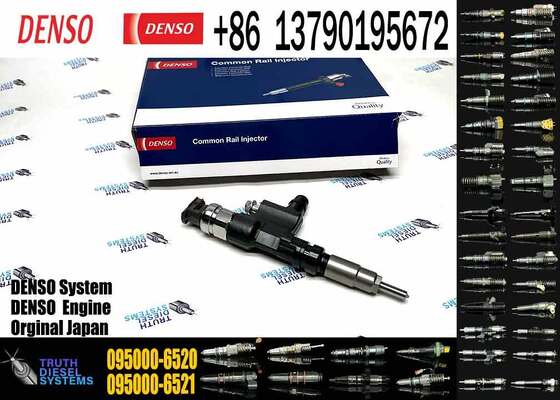 High Quality Diesel Common Rail Fuel Injector 095000-6520 095000-6521