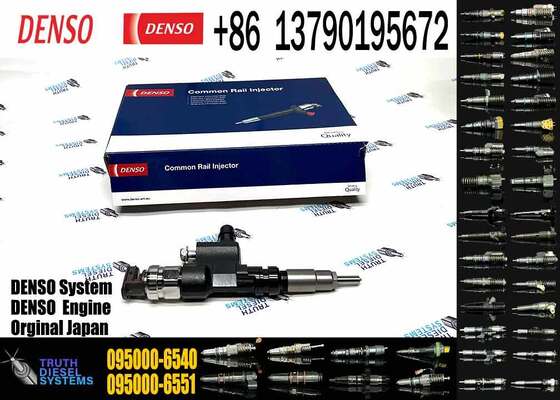 Common Rail Fuel Injector 095000-6540 095000-6541 23670-E0180 for Diesel Engine Injector Nozzle Assy