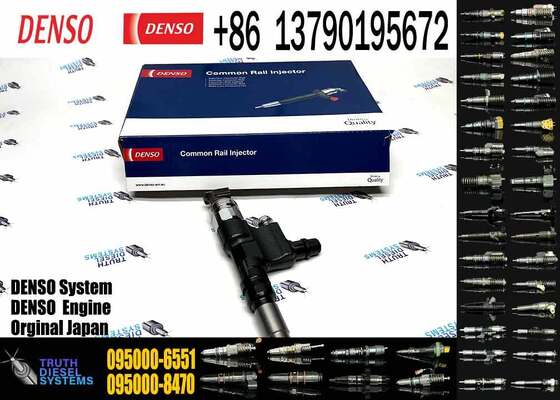Genuine Common Rail Fuel Injector 095000-6550 diesel Injector 095000-6551
