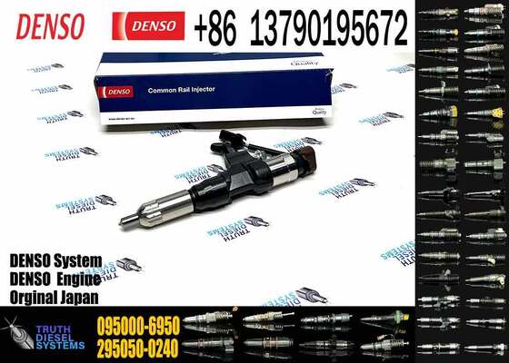 Genuine New Fuel Nozzle Injector 095000-6950 Hot Sale Common Rail diesel Engine System Injector 095000-6950 23670-E0330