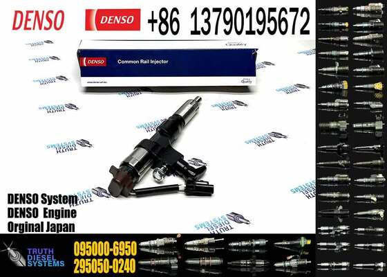Genuine New Fuel Nozzle Injector 095000-6950 Hot Sale Common Rail diesel Engine System Injector 095000-6950 23670-E0330