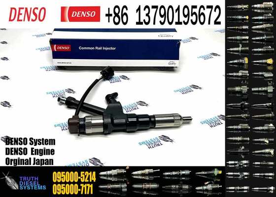 0950005215 Fuel Injector 095000-5215 0950005215 095000-5214 for P11C Engine Excavator SK450-8 SK480-8
