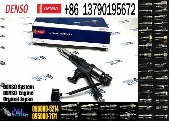 0950005215 Fuel Injector 095000-5215 0950005215 095000-5214 for P11C Engine Excavator SK450-8 SK480-8