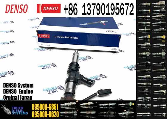 New Fuel Injector 095000-7140 33800-52000 095000-6861 9709500-714 095000-7141 for DENSO Hyundai Mighty Mega Truck HD35 HD75