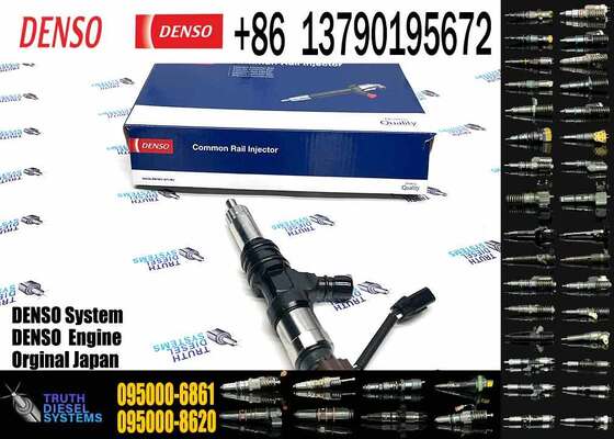 New Fuel Injector 095000-7140 33800-52000 095000-6861 9709500-714 095000-7141 for DENSO Hyundai Mighty Mega Truck HD35 HD75
