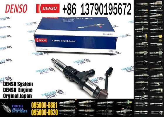 New Fuel Injector 095000-7140 33800-52000 095000-6861 9709500-714 095000-7141 for DENSO Hyundai Mighty Mega Truck HD35 HD75