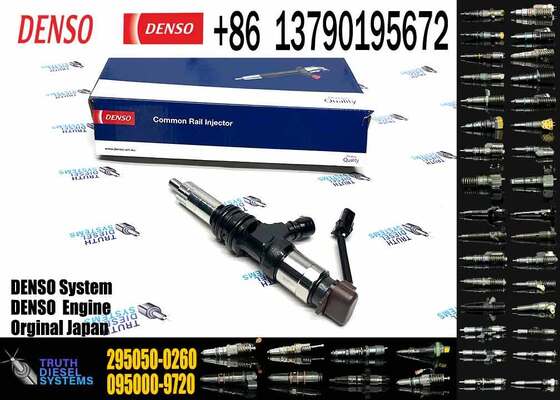 New Fuel Injector ME306476 295050-0260 295050-0261 295050-0269 SH0113H50 for Mitsubishi Fuso 6M60 Mazda CX5 2.2d J53C Engine