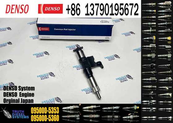 095000-5350 095000-5351 095000-5353 Genuine New Common Rail Fuel Injector for ISUZU 4HK1 ENGINE 8-97601156-4