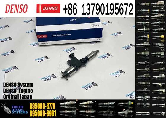 Genuine Diesel Common Rail Fuel Injector 095000-8770, 095000-8771, 095000-8100, VG1038080007, VG1096080010
