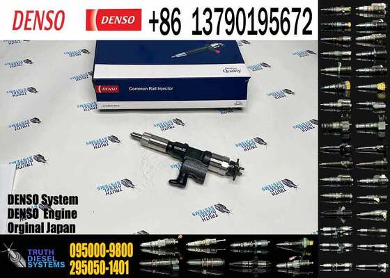 Brand New Diesel Common Rail Fuel Injector 095000-9800 8-98219181-0 Diesel Engine Spare Parts 095000-8970 8-98151856-3